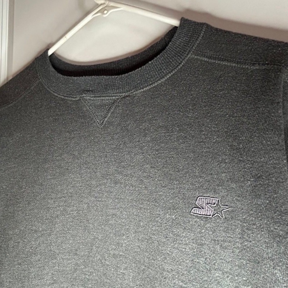 Vintage Y2K Starter Fleece Crewneck Pullover Sweatshirt Mens Size Large No Flaws